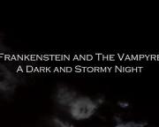 弗兰肯斯坦和吸血鬼：月黑风高夜海报